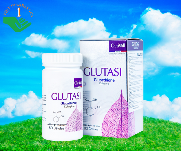 Viên uống sáng da Glutasi Glutathione Ocavill 60 viên 